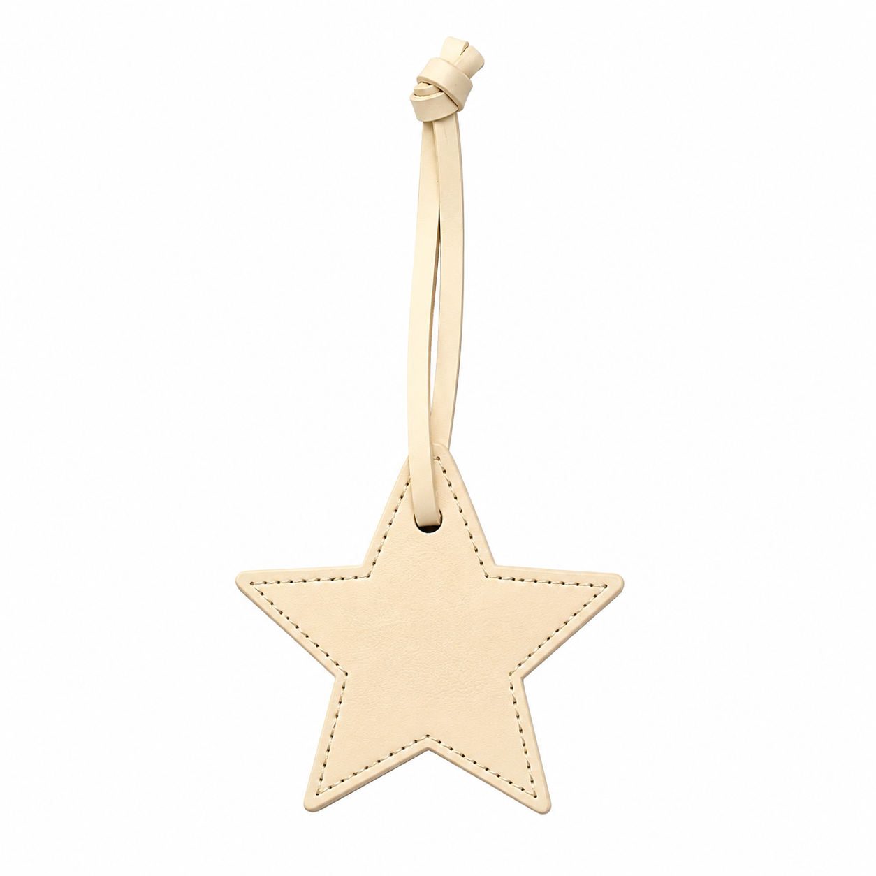 Star Leather Charm