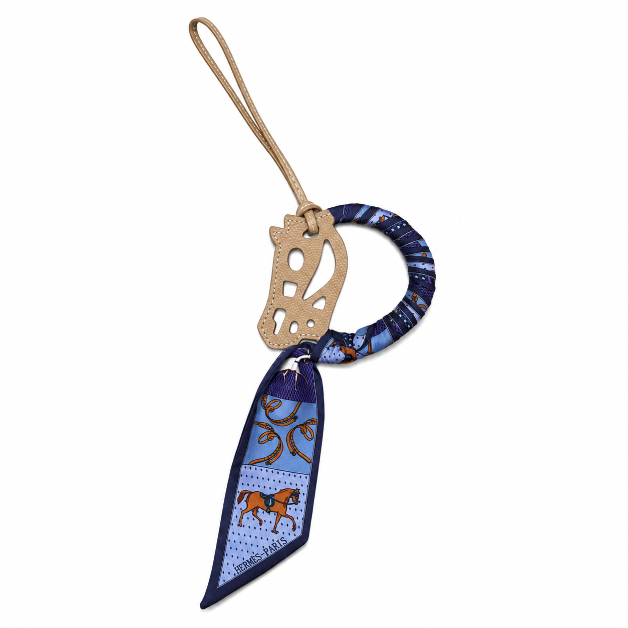 Horse & Scraf Charm