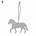 Horse Leather Pendant