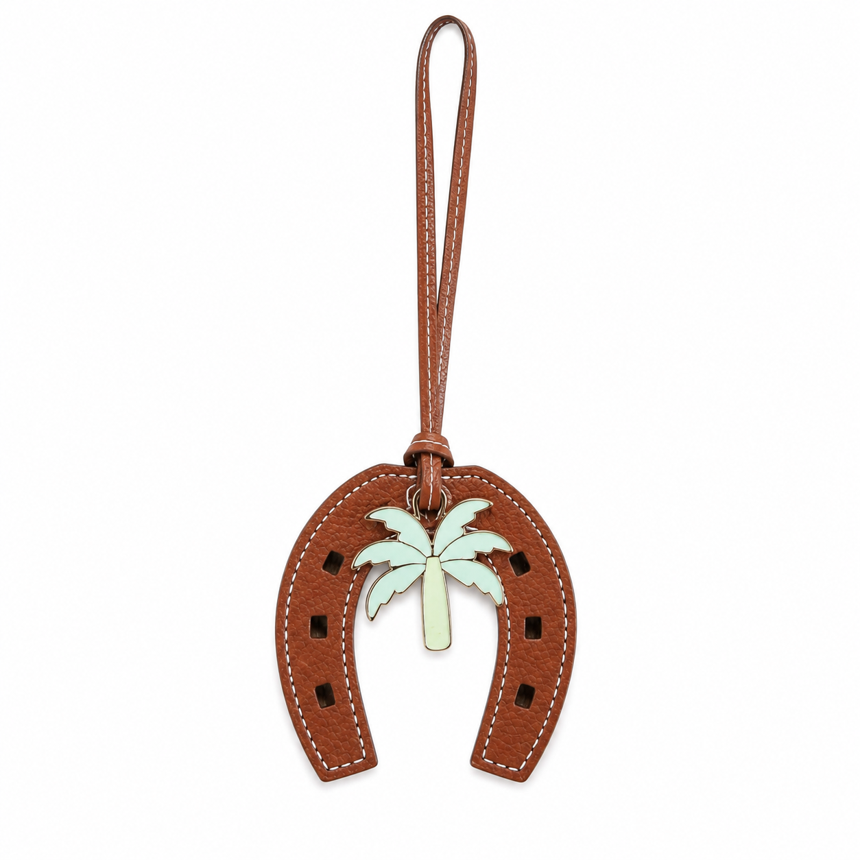 Loro Piana Palm & Horse Shoe Charm
